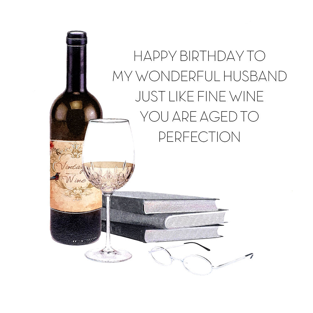 Five Dollar Shake Husband Aged To Perfection Birthday Card