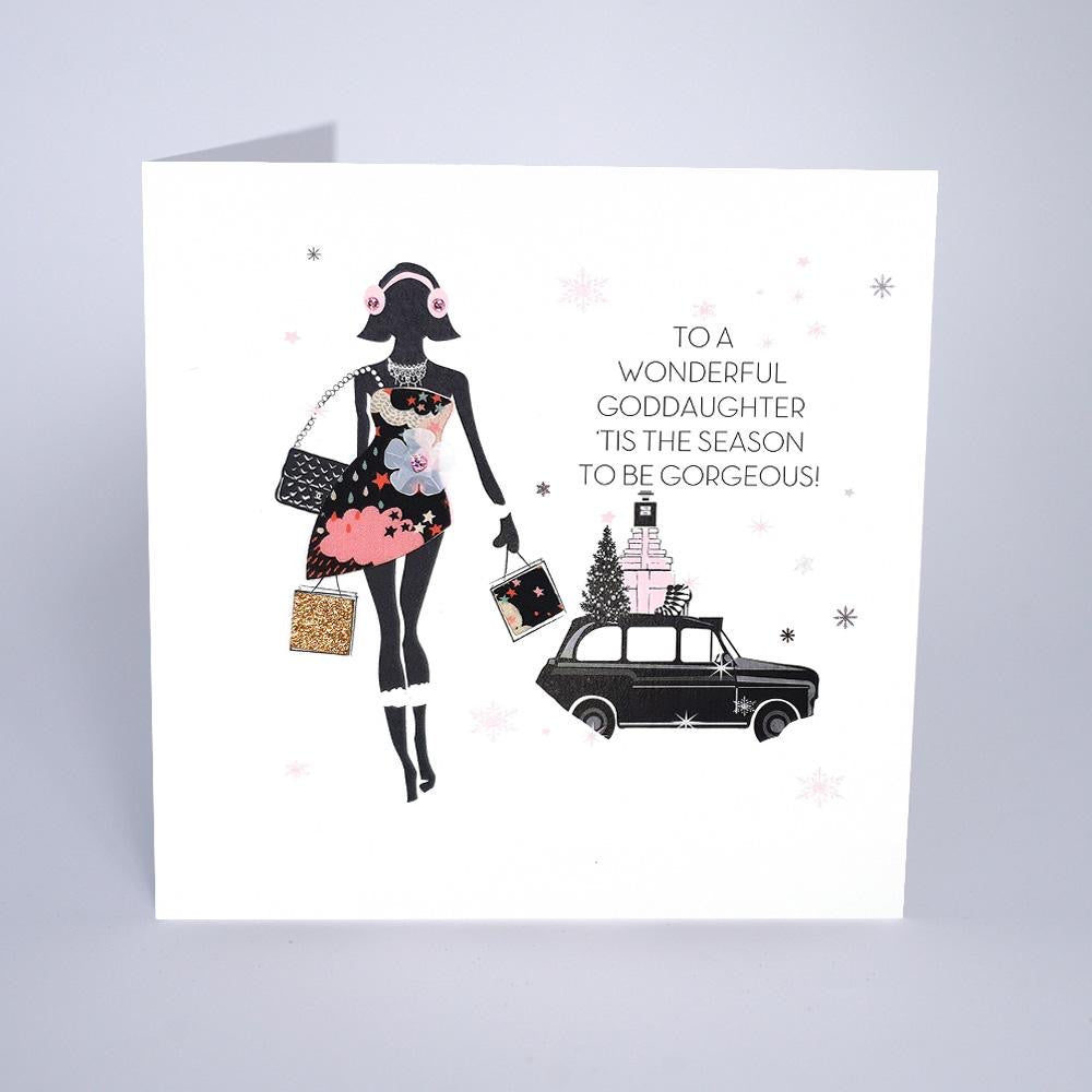 Five Dollar Shake - Wonderful Goddaughter Tis the Season Christmas Card