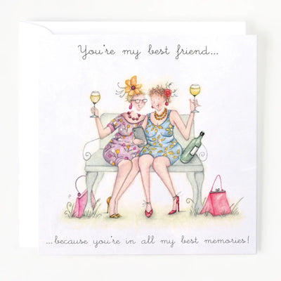 Berni Parker Blank Card -You're my Best Friend