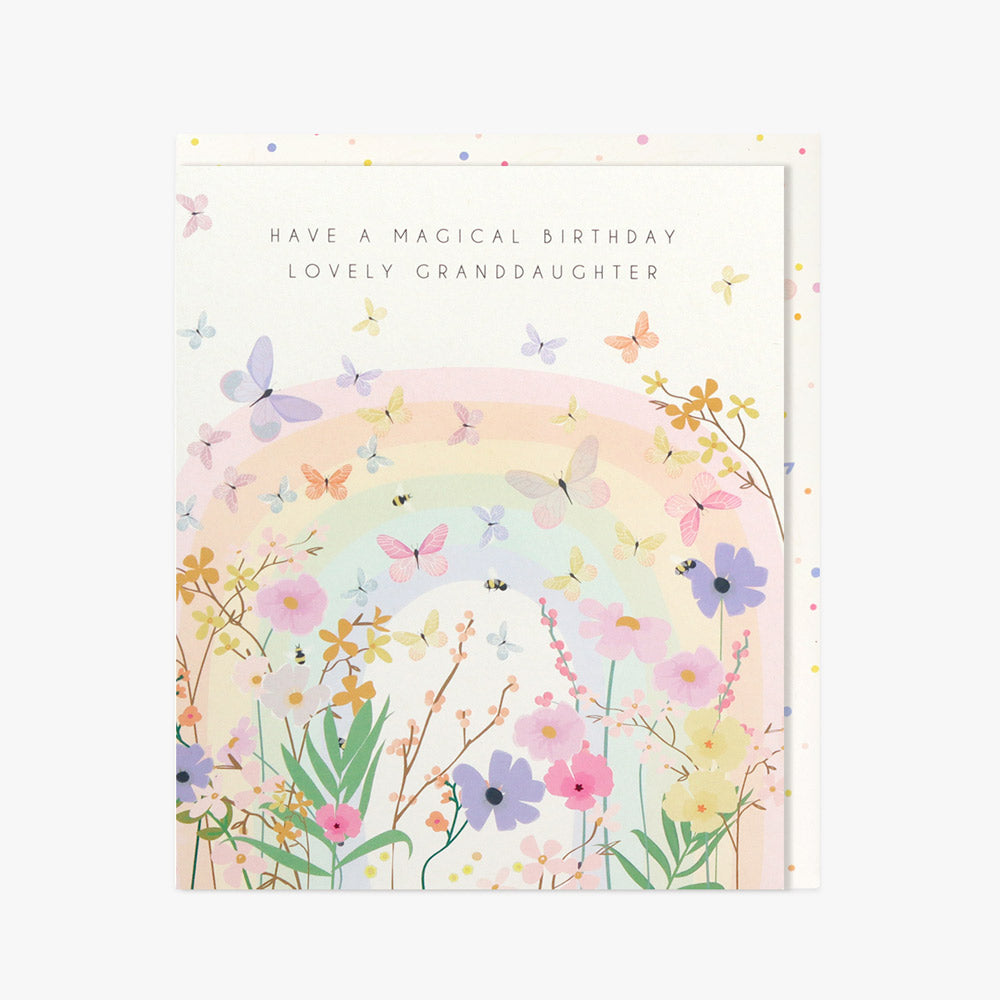 Belly Button Magical Birthday Lovely Granddaughter Birthday Card