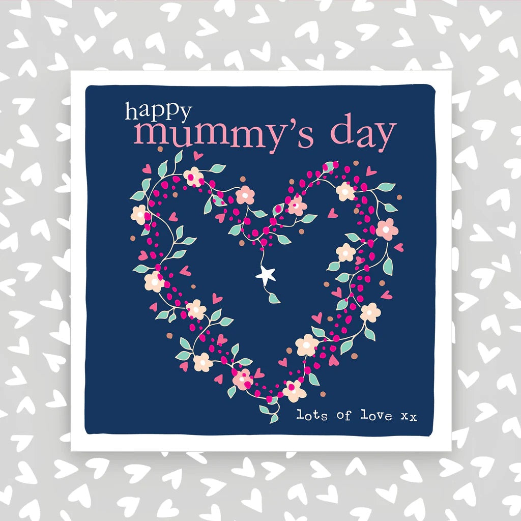 Molly Mae Happy Mummy's Day Heart Card