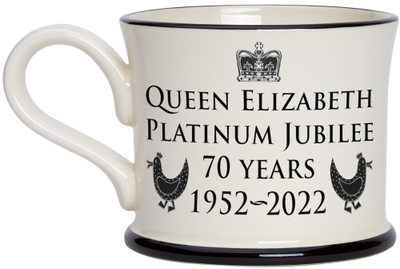 Moorland Pottery Queens Jubilee Mug