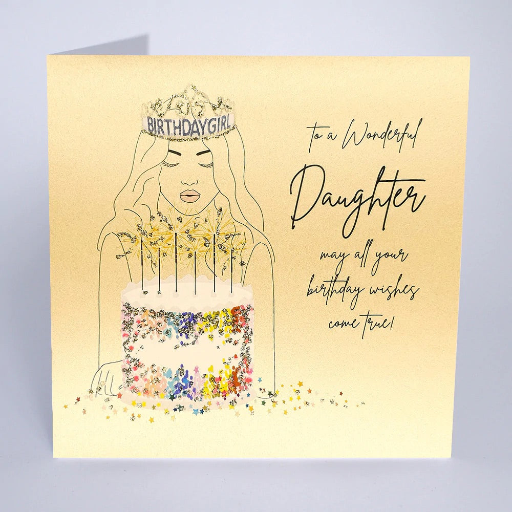 Five Dollar Shake Wonderful Daughter Birthday Wishes Card