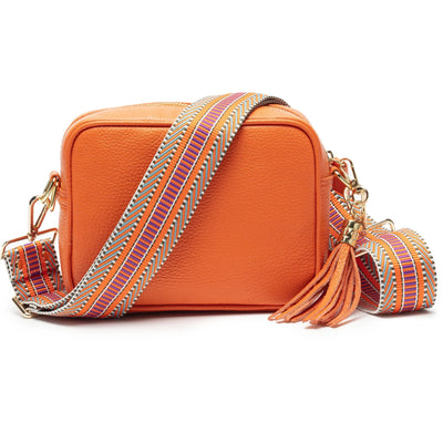 Elie Beaumont Designer AZTEC Adjustable Crossbody Bag Strap (GOLD Fittings)