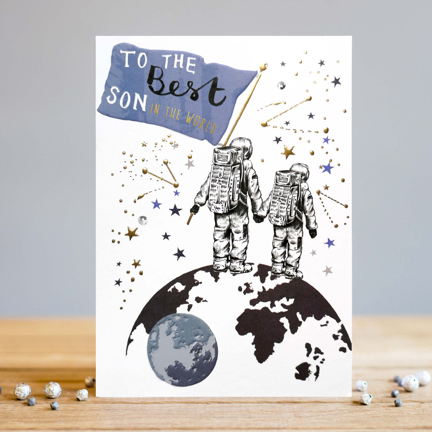 Louise Tiler Best Son in the World Space Card