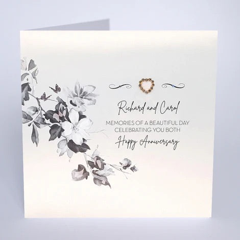 Personalised Anniversary Card (PCA30) Five Dollar Shake