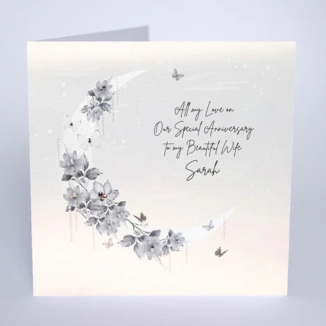 Personalised Anniversary Card (PCA37) Five Dollar Shake
