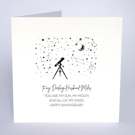 Personalised Anniversary Card (PCA39) Five Dollar Shake