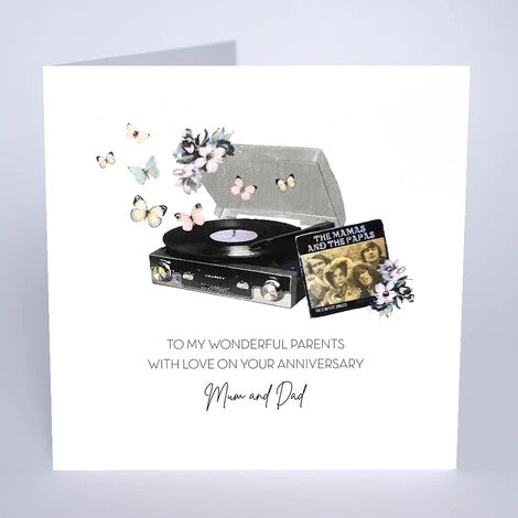 Personalised Anniversary Card (PCA40) Five Dollar Shake