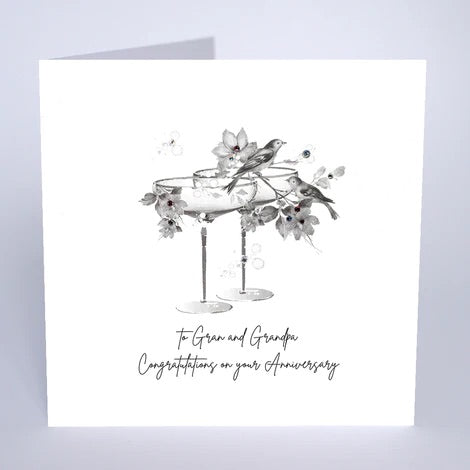 Personalised Anniversary Card (PCA42) Five Dollar Shake