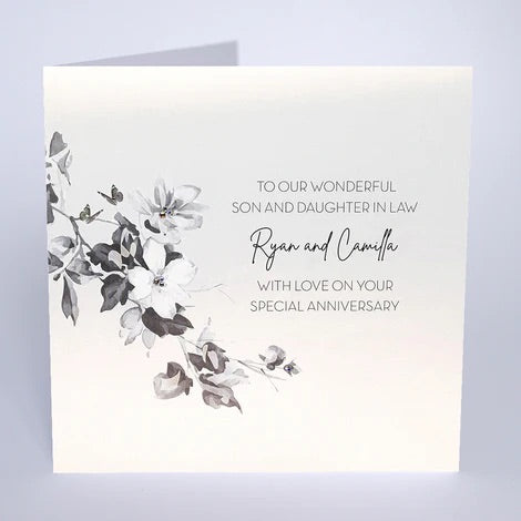Personalised Anniversary Card (PCA43) Five Dollar Shake