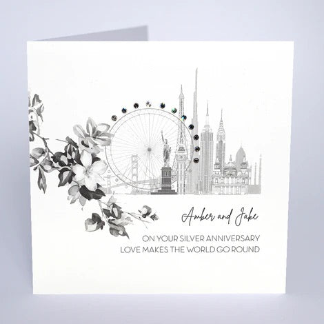 Personalised Anniversary Card (PCA47) Five Dollar Shake