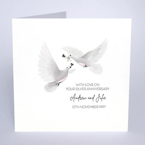 Personalised Anniversary Card (PCA49) Five Dollar Shake