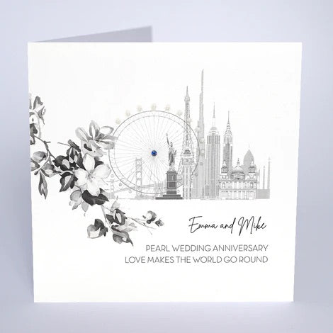 Personalised Anniversary Card (PCA50) Five Dollar Shake