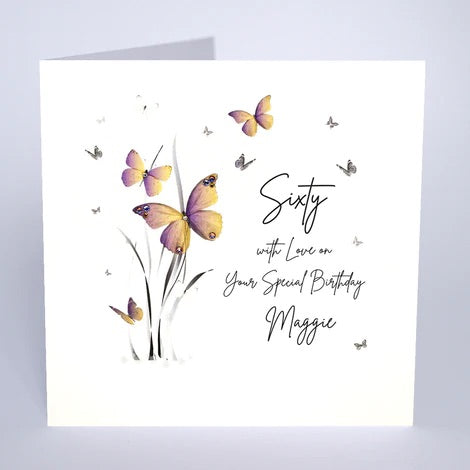 Personalised Female Age Birthday Card (PCAB61) Five Dollar Shake