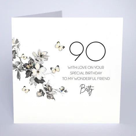 Personalised Female Age Birthday Card (PCAB66) Five Dollar Shake