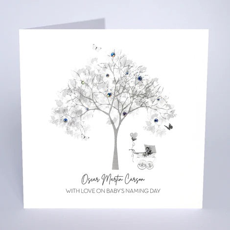 Personalised Christening/Naming Day Card (PCB26) Five Dollar Shake