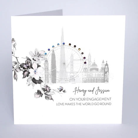 Personalised Engagement Card (PCE14) Five Dollar Shake