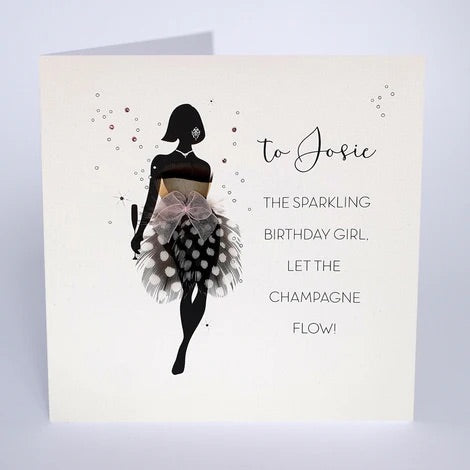 Personalised Female Birthday Card (PCG117) Five Dollar Shake