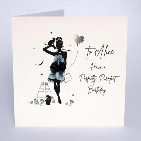 Personalised Female Birthday Card (PCG91) Five Dollar Shake