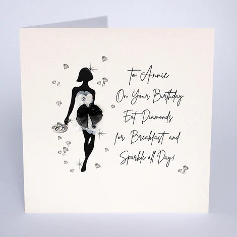 Personalised Female Birthday Card (PCG94) Five Dollar Shake
