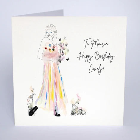 Personalised Female Birthday Card (PCG95) Five Dollar Shake