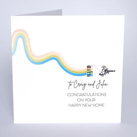 Personalised New Home Card (PCM37) Five Dollar Shake