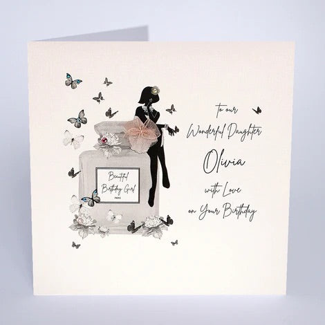 Personalised Female Birthday Card (PCR66) Five Dollar Shake