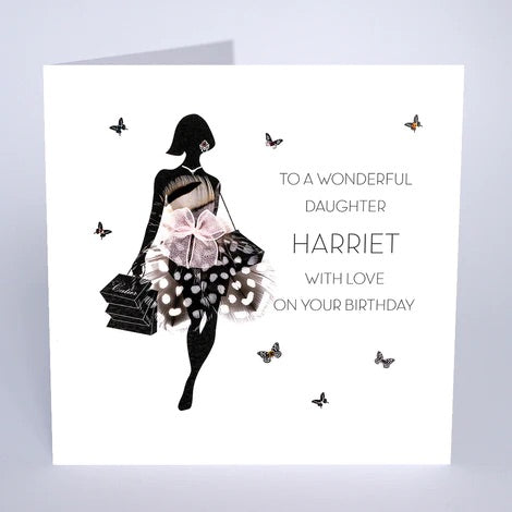 Personalised Female Birthday Card (PCR67) Five Dollar Shake