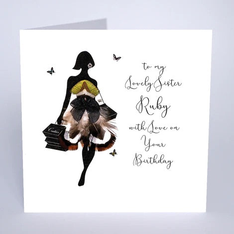 Personalised Female Birthday Card (PCR72) Five Dollar Shake
