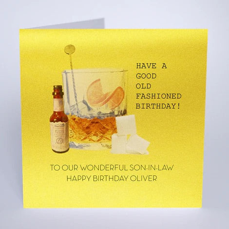 Personalised Mens Birthday Card (PCR93) Five Dollar Shake