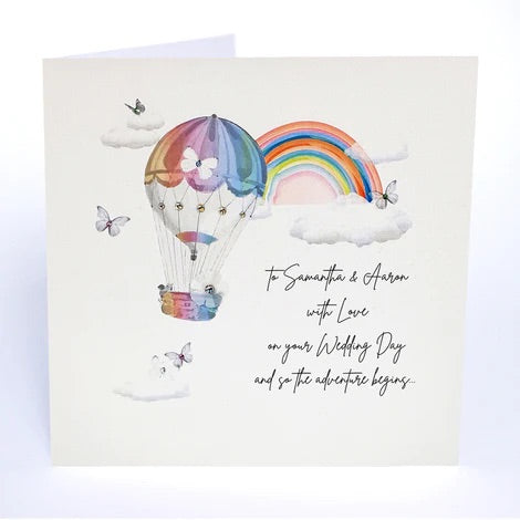 Personalised Wedding Card (PCW35) Five Dollar Shake