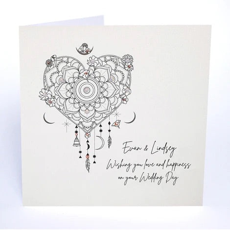 Personalised Wedding Card (PCW36) Five Dollar Shake