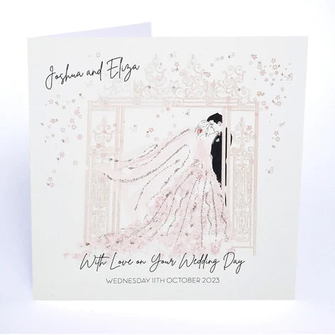 Personalised Wedding Card (PCW45) - Five Dollar Shake