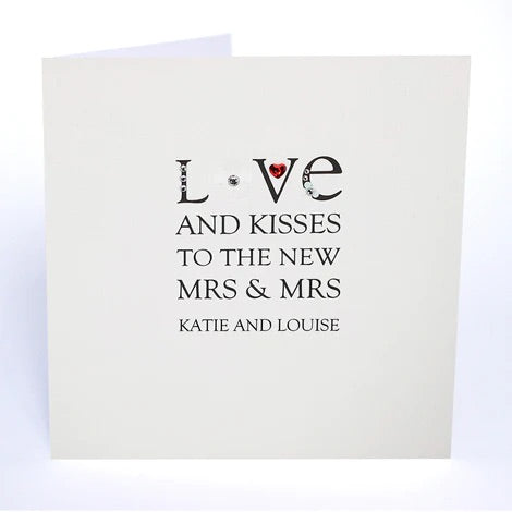 Personalised Wedding Card (PCW54) Five Dollar Shake