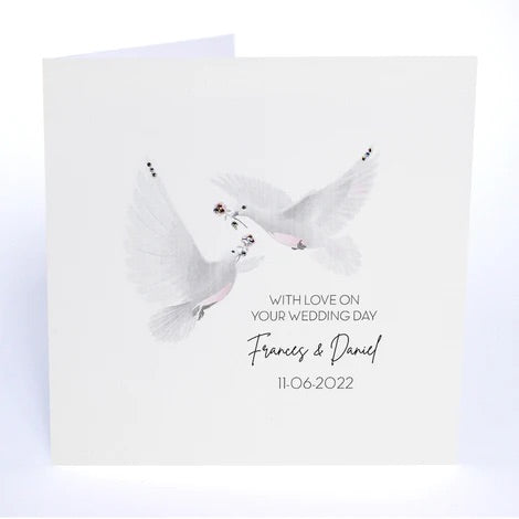 Personalised Wedding Card (PCW60) Five Dollar Shake