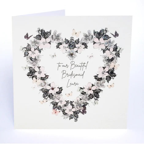 Personalised Wedding Card (PCW77) Five Dollar Shake