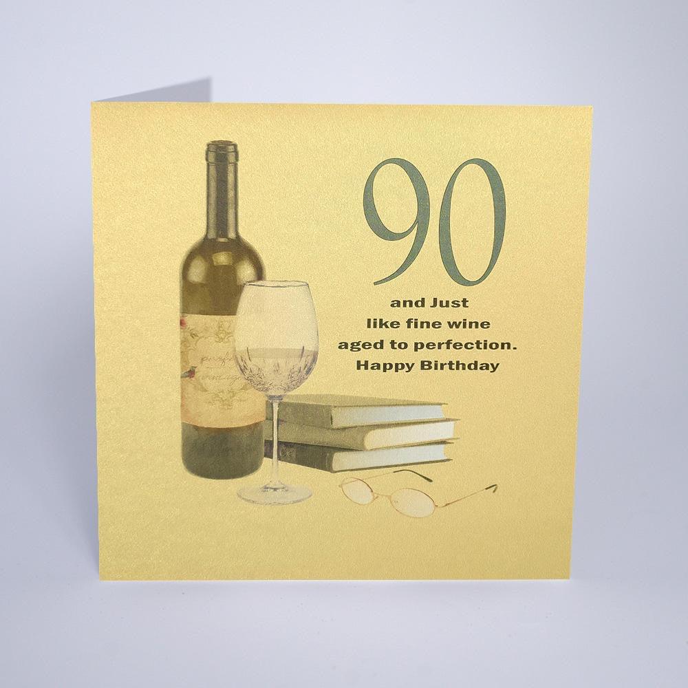 Five Dollar Shake 90 Aged to Perfection Birthday Card