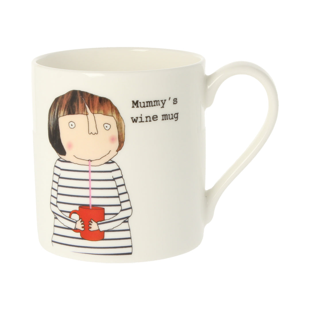 Rosie Made a Thing Mug - Mummy&#39;s Wine Mug