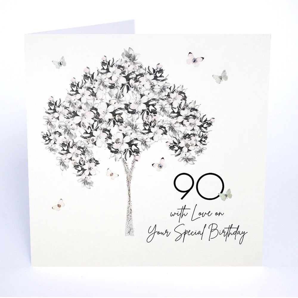Five Dollar Shake Tree 90th Special Birthday Card
