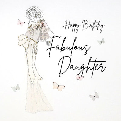Five Dollar Shake Fabulous Daughter Birthday Card