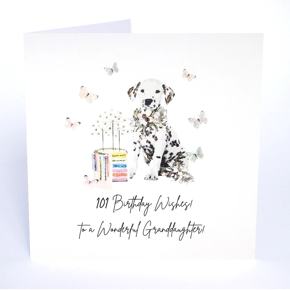 Five Dollar Shake 101 Birthday Wishes Granddaughter Birthday Card