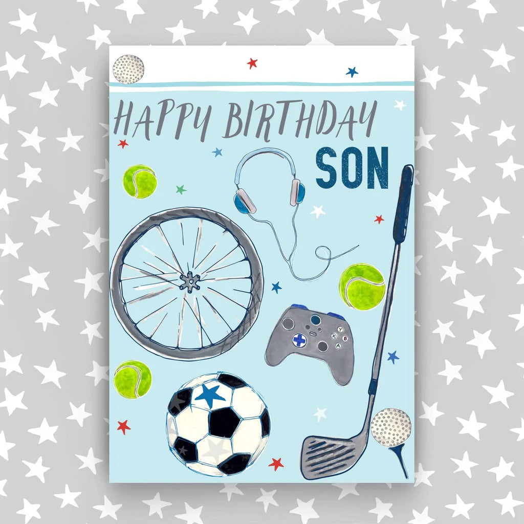 Molly Mae Happy Birthday Son Sports & Gaming Card