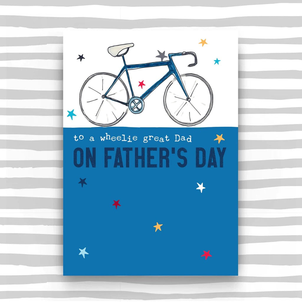 Molly Mae Wheelie Great Day Fathers Day Bike Card