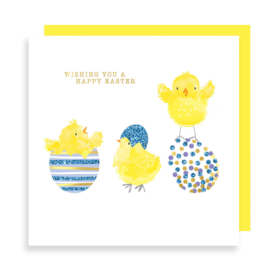 Rosanna Rossi Happy Easter Chicks Small Card