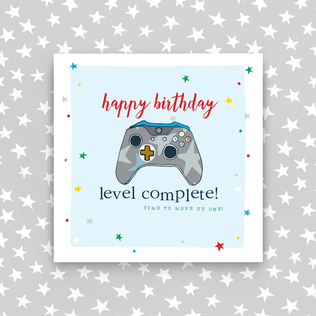 Molly Mae Happy Birthday Level Complete Gaming Small Card