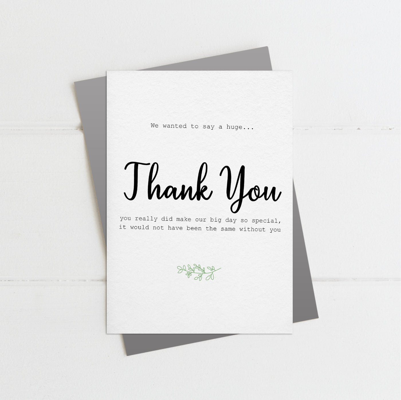 Dandelion Stationery - Thank you for Making Our Day Special Card