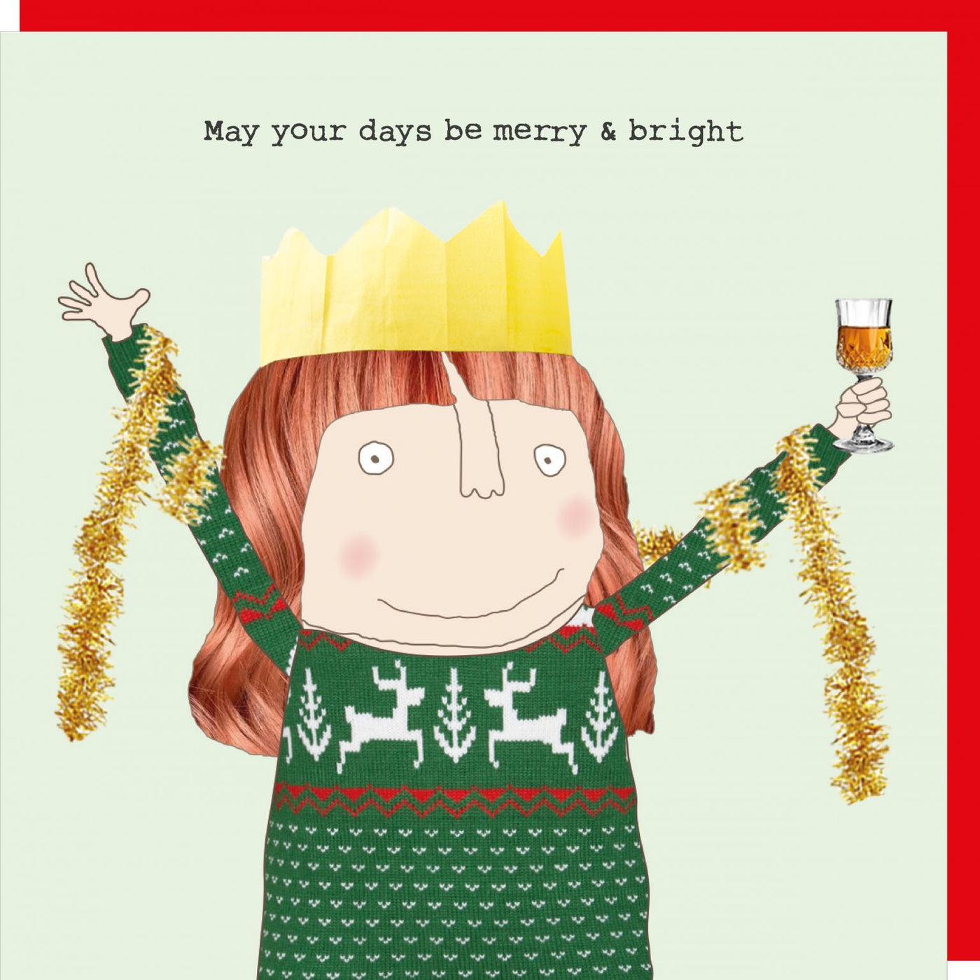 Rosie Made A Thing - Merry & Bright - Christmas Card