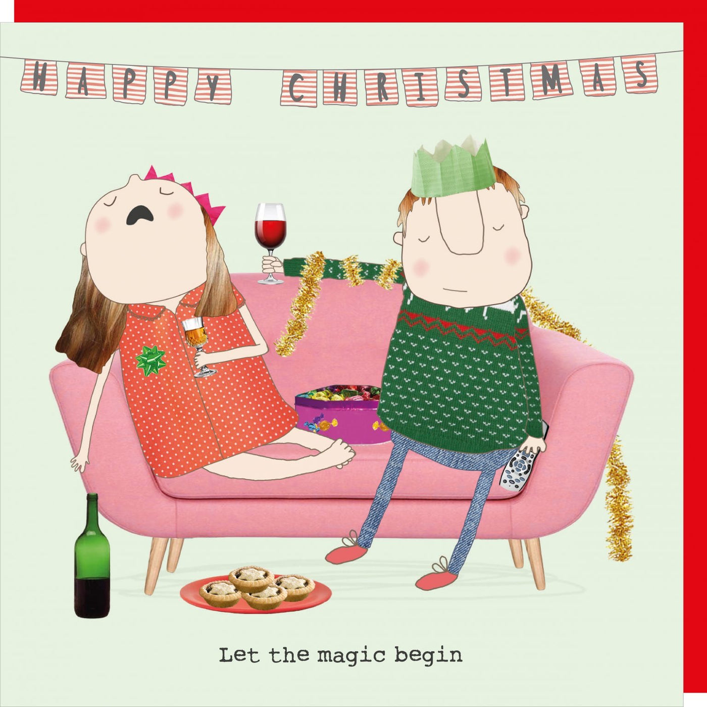 Rosie Made A Thing - Magic Begin - Christmas Card