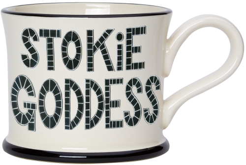 Moorland Pottery Stokie Goddess Mug
